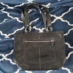 Coach leather purse